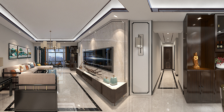 不吃香菜6-翡翠朝廷21-2-502-装修设计方案