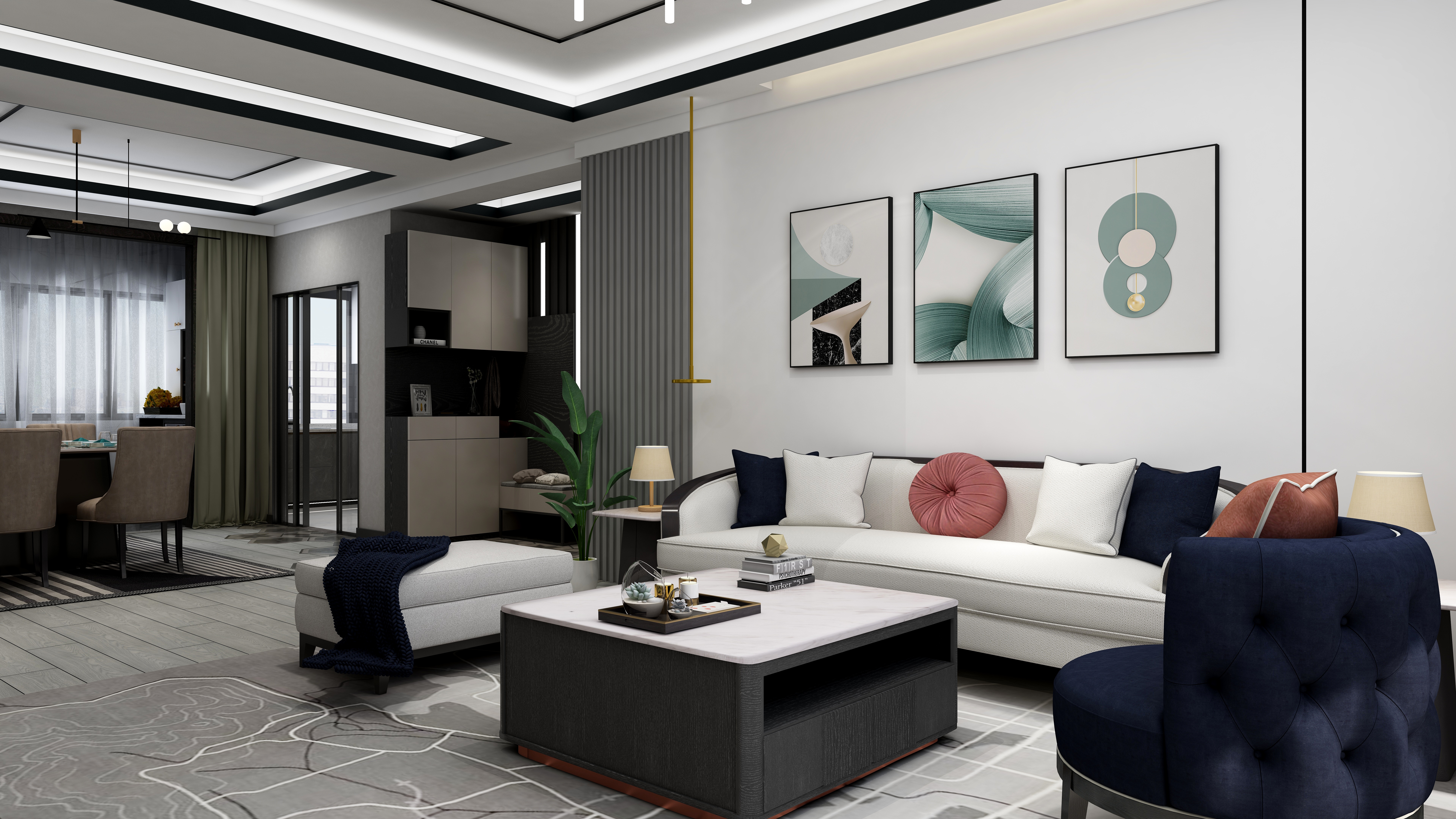 island66-【设计狂想6】三江花园装修效果图