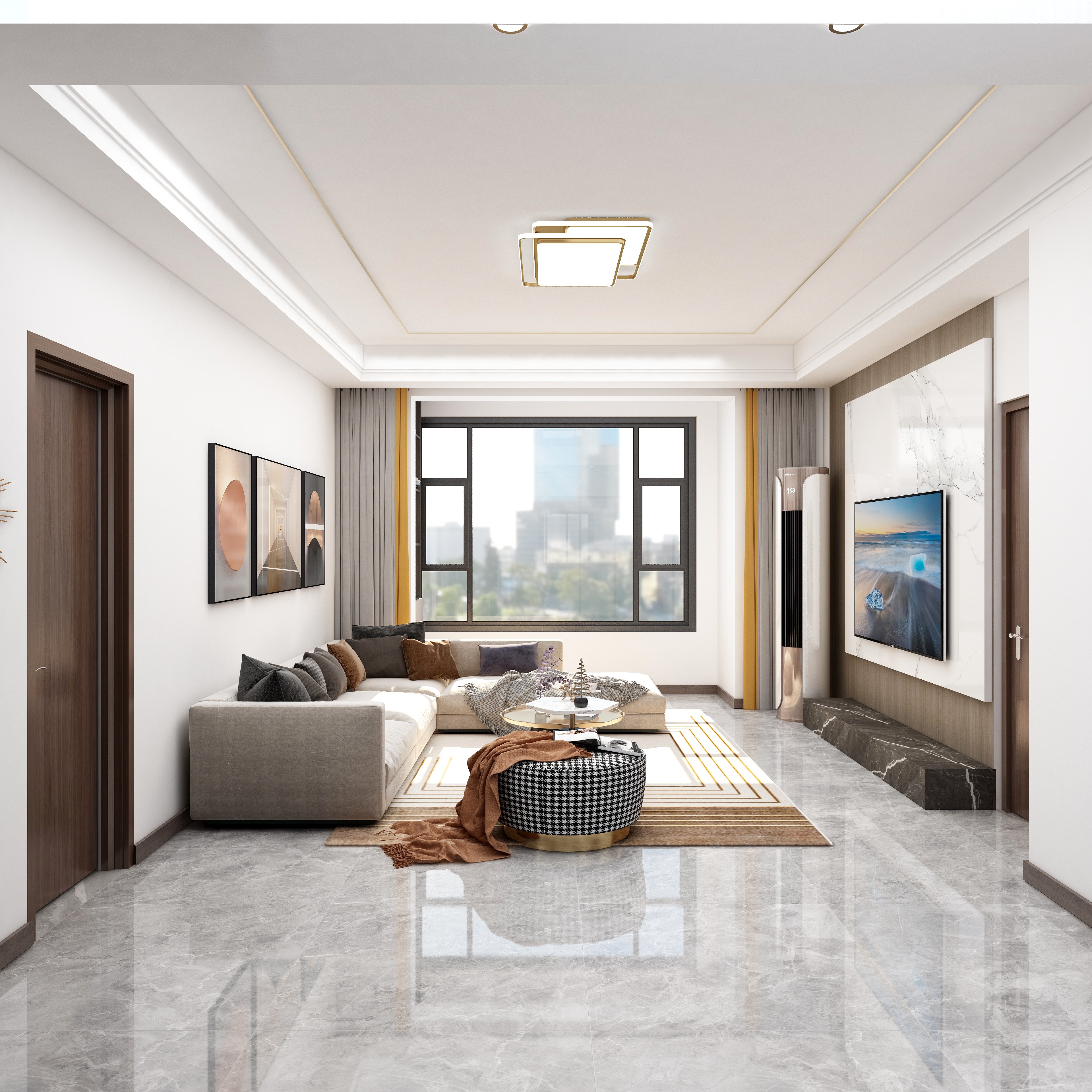 undefined-96方嘉诚学庭住宅小区三居装修效果图