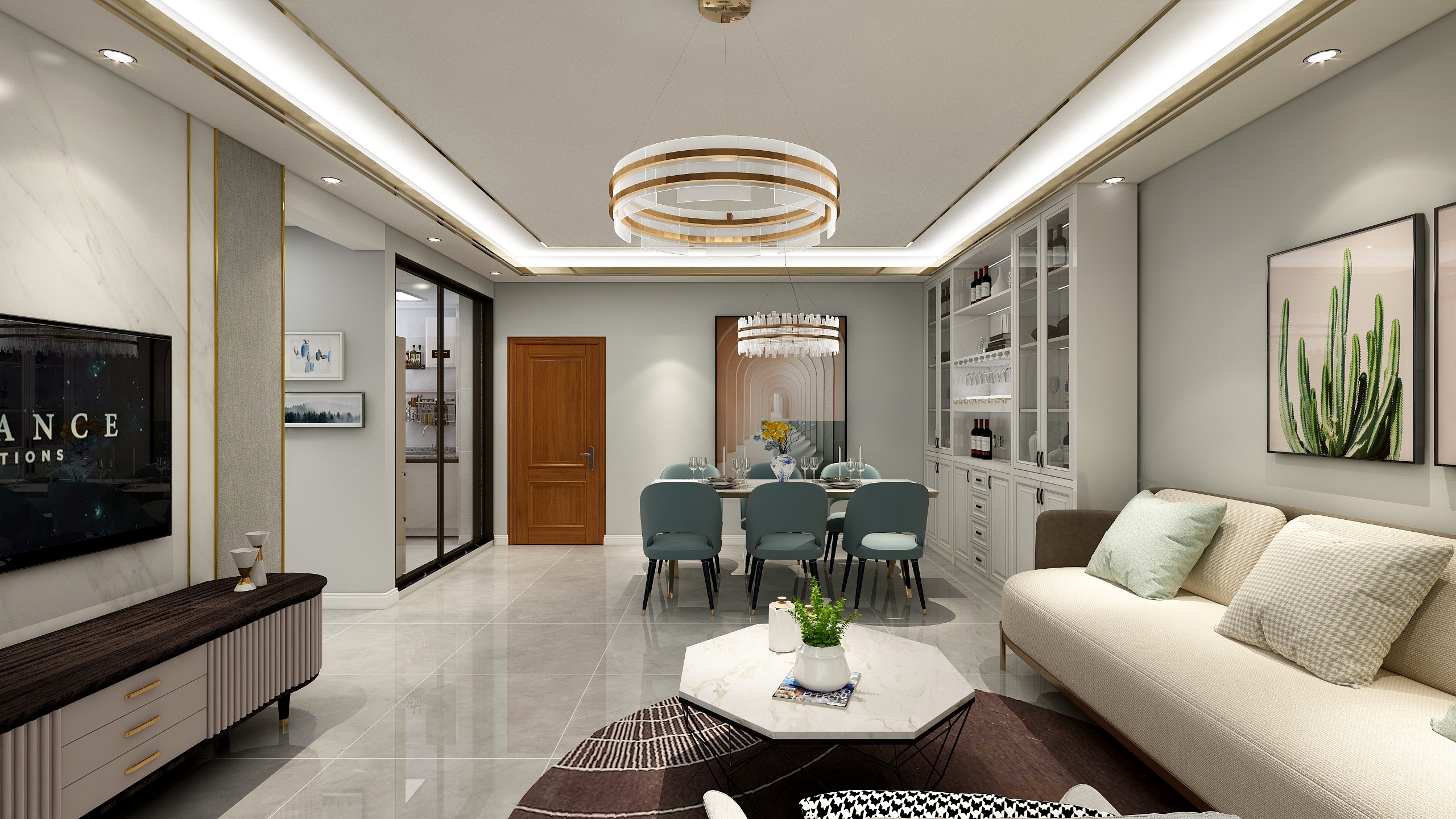 德普middot装饰-89.5平两居室《青葱年华》-装修设计方案