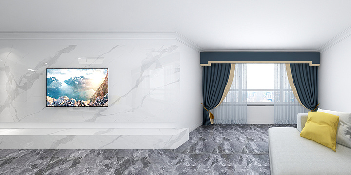 乌兰浩特kk-四季华城32-2-1001-装修设计方案