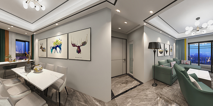 百得胜-张-双壁湾3-1702-装修设计方案