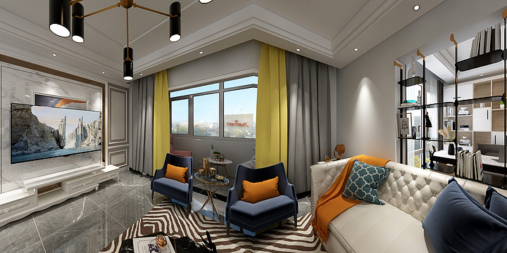 保山玖居建筑装饰工程有限公司-山水间-B2黄叔叔-装修设计方案