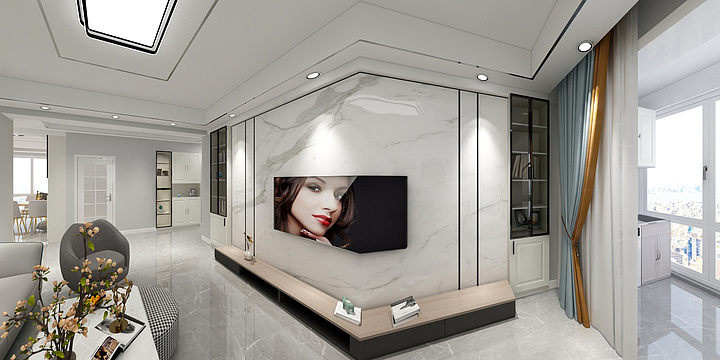 武汉克米装饰-黄陂还建房-装修设计方案