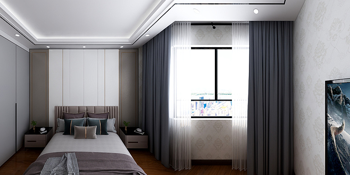 云朵装饰BdTg-百合国际-装修设计方案