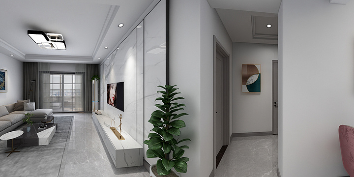 室内设计师陈建全-碧水佳园二房翻新-装修设计方案