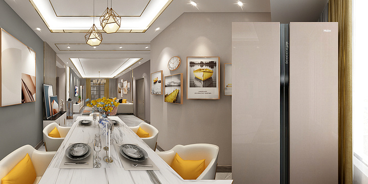 无良先生-江津区·财信·中梁首府-装修设计方案