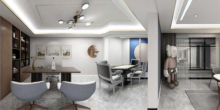 设计某博-桃花源刘哥地下室-装修设计方案