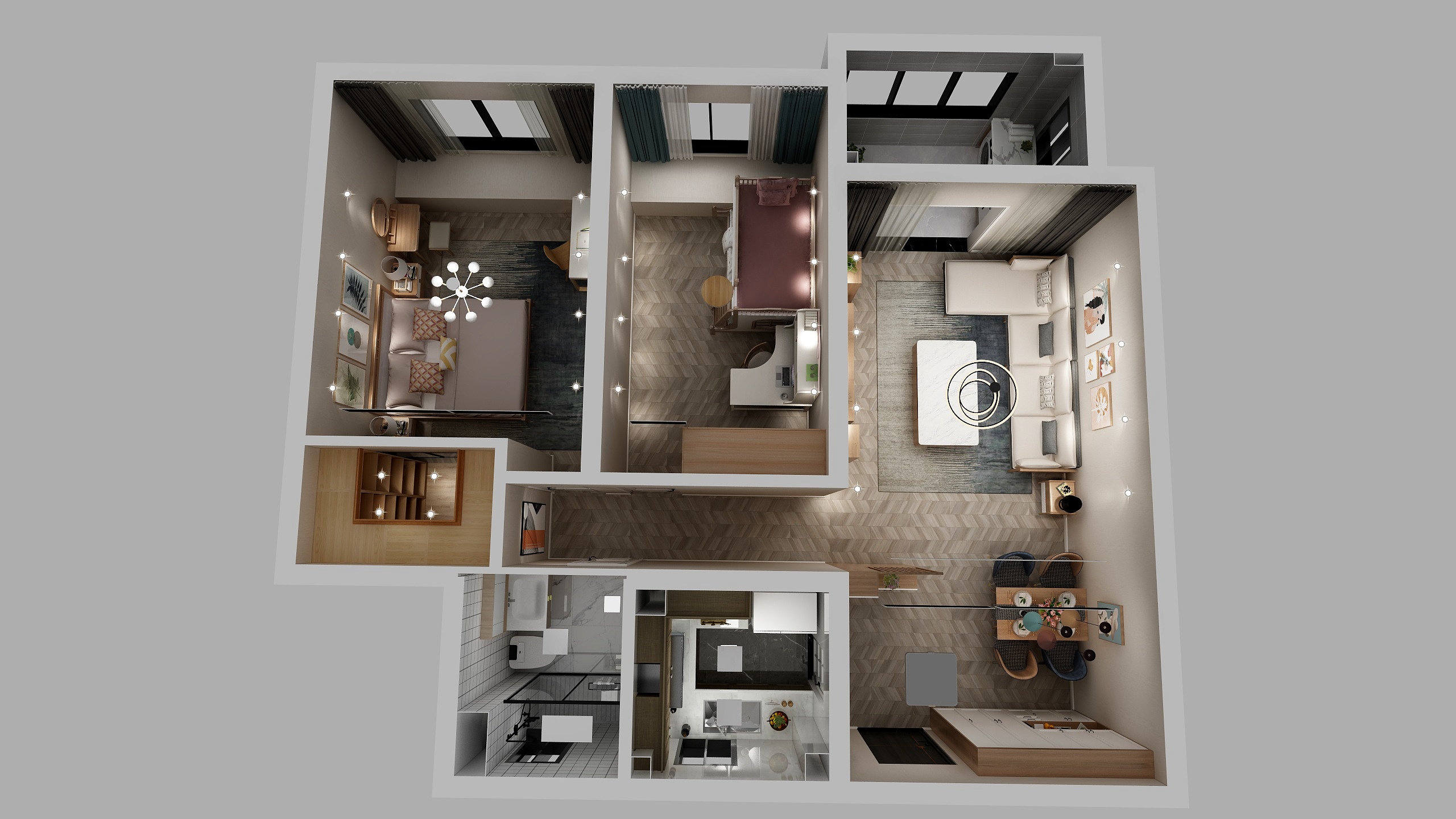 沈春洪-中金海棠湾效果图-副本-装修设计方案