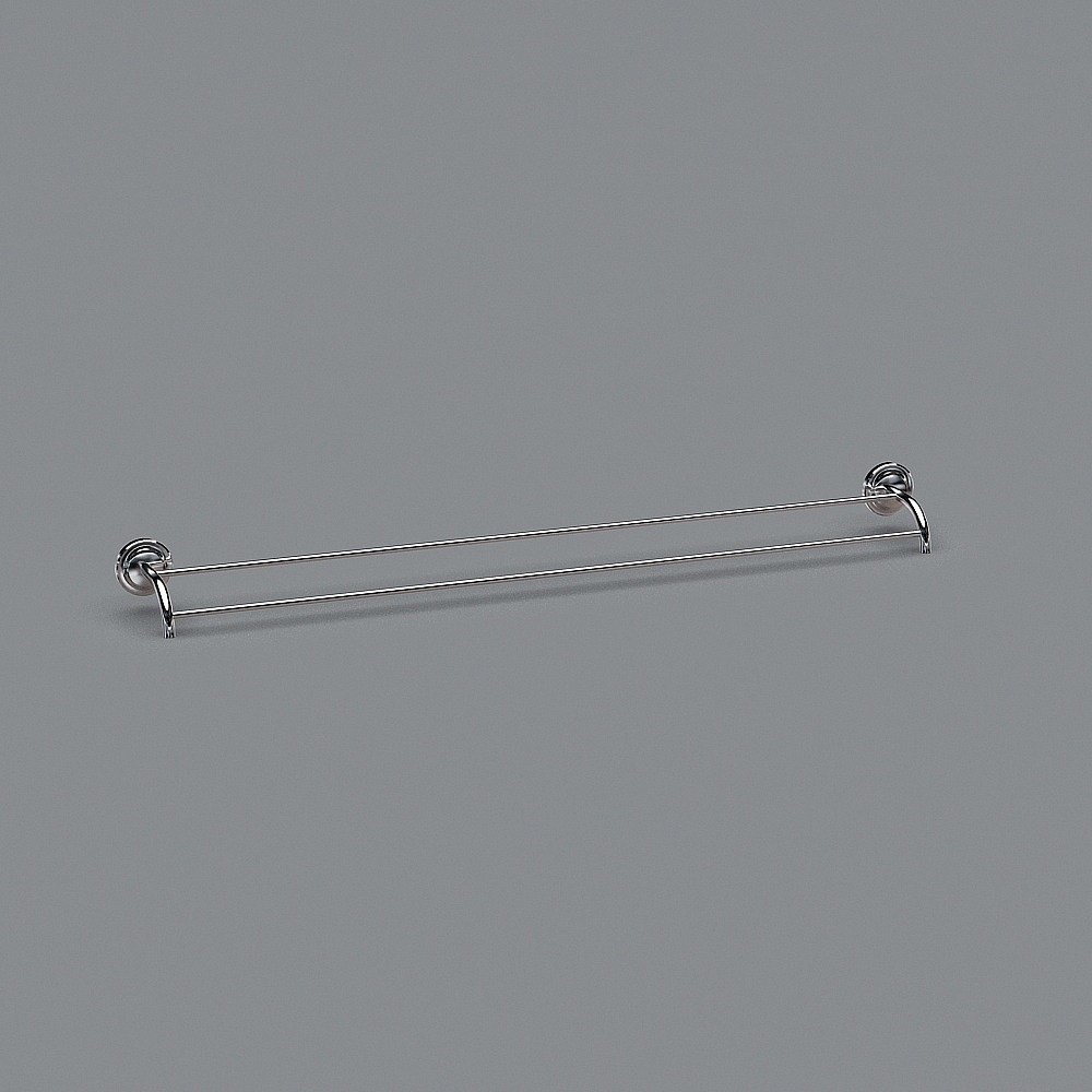 苏尔达_SD8679-2_双杆毛巾架3D模型