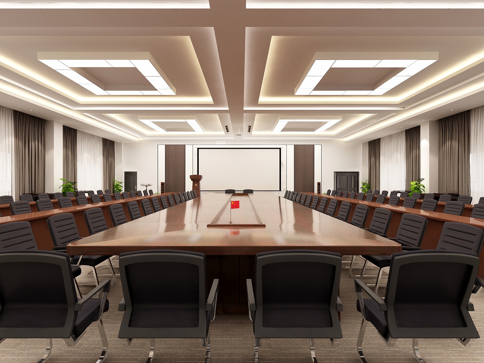 阿摩拉-培训楼6层平面图-装修设计方案