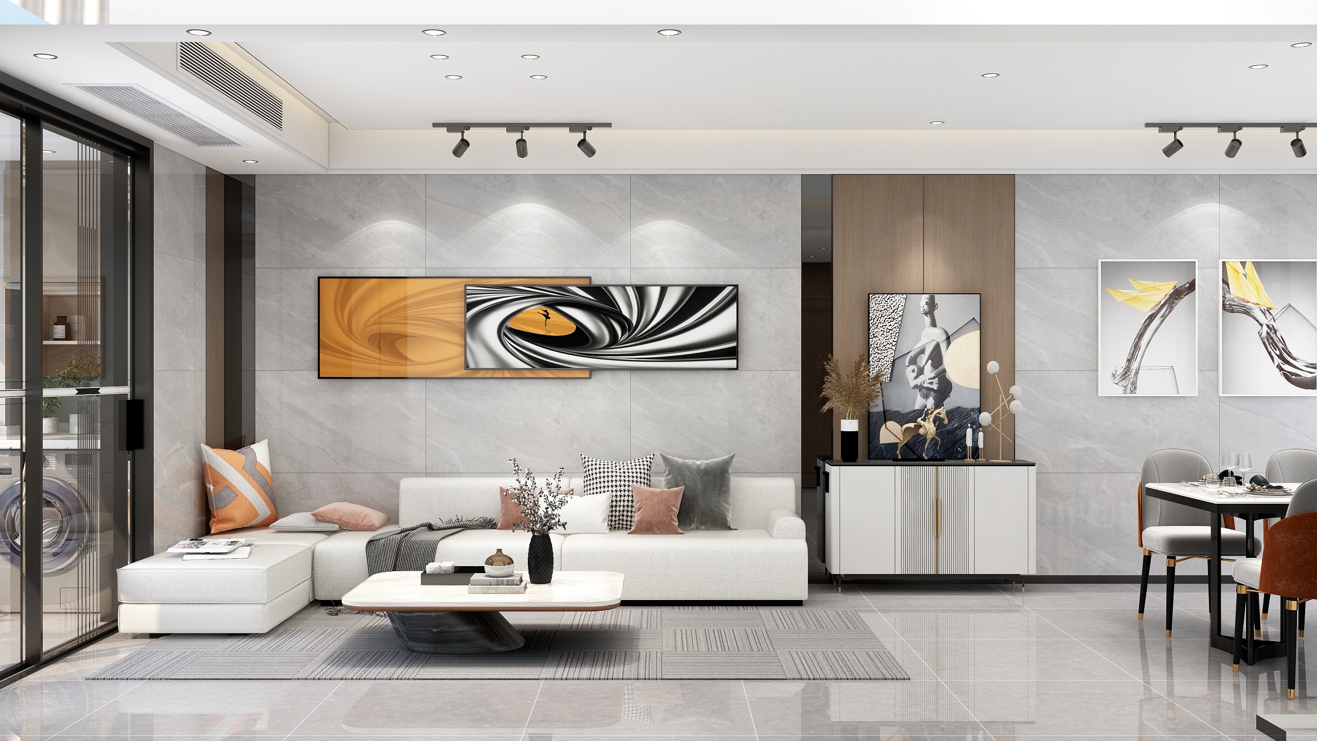 陆军-公馆1790+105平现代雅居-装修设计方案