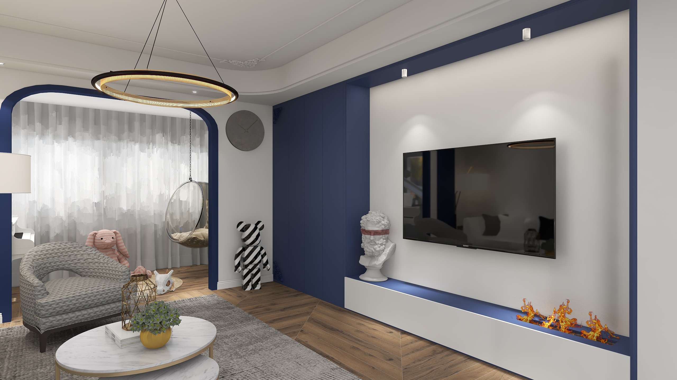 无敌大洲洲-设计狂想6——160平四室两厅大平层-装修设计方案