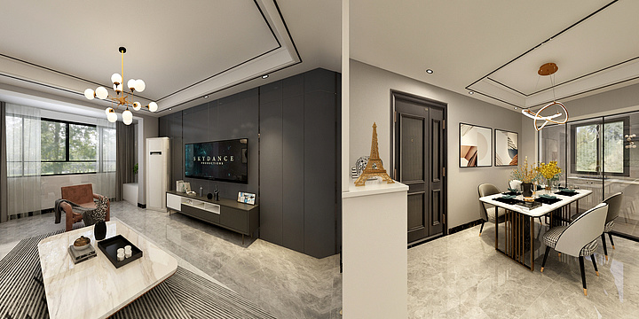 染久-客餐厅-装修设计方案