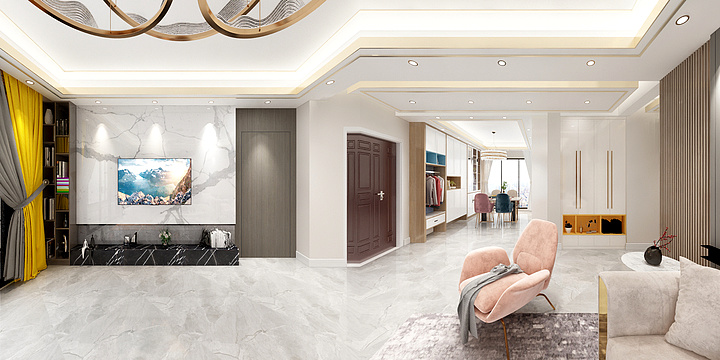 室内全案-现代轻奢-装修设计方案