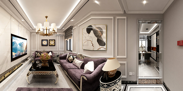 河北欧建建筑装饰有限公司-阜成路方案--装修设计方案