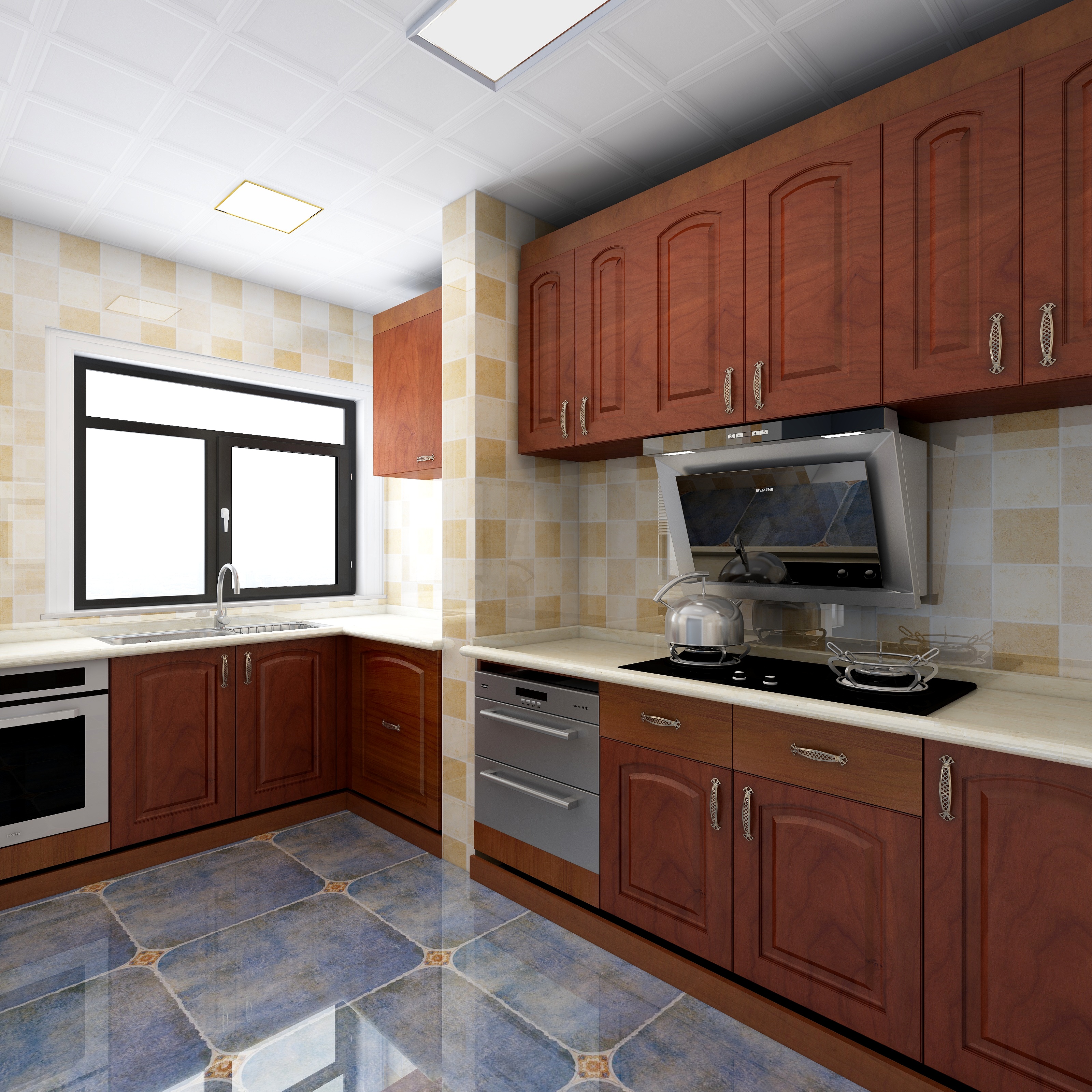 盛昌居-洋房D户型-装修设计方案