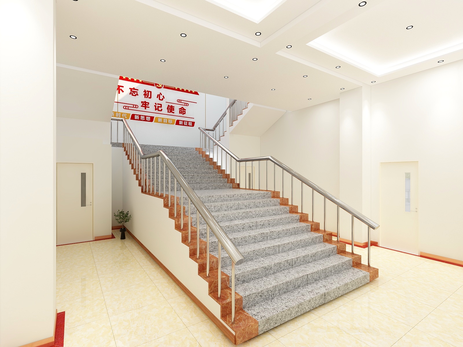 宁静狂潮-部队警通勤务连1层复制-装修设计方案