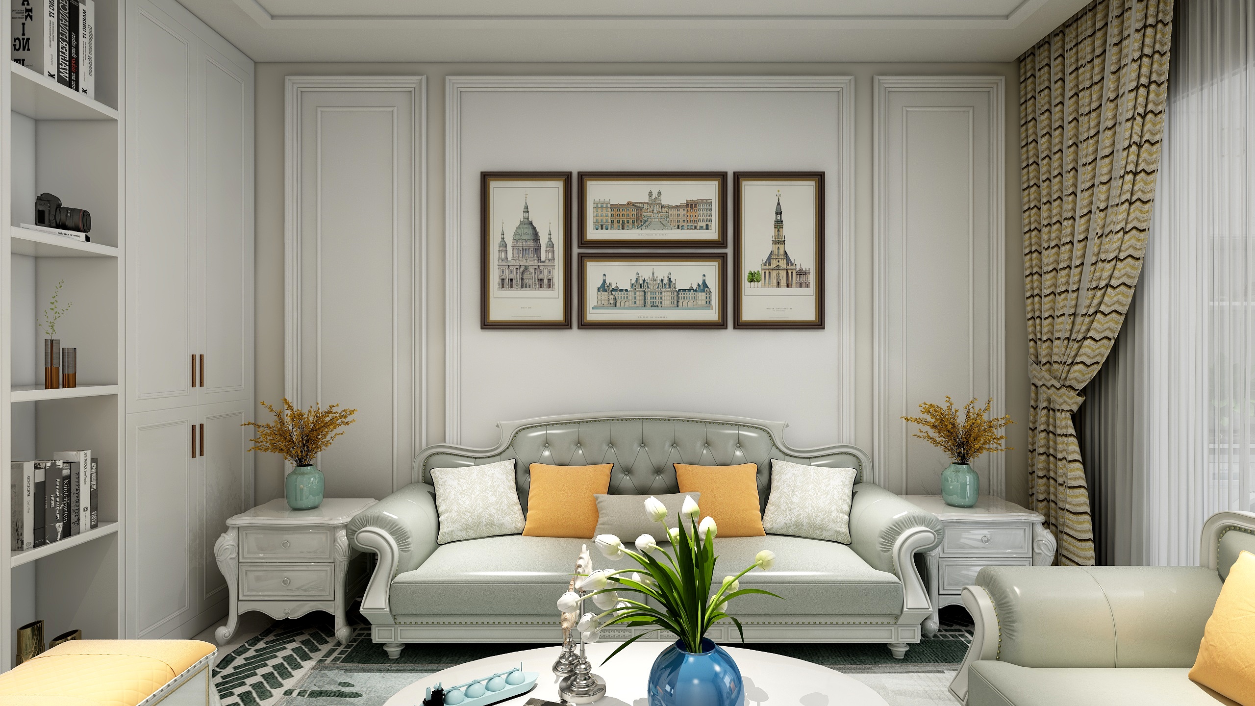 德普middot装饰-120平简欧三居室跃层-装修设计方案