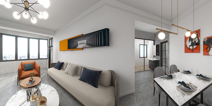 乐无卢-港宁新居-装修设计方案