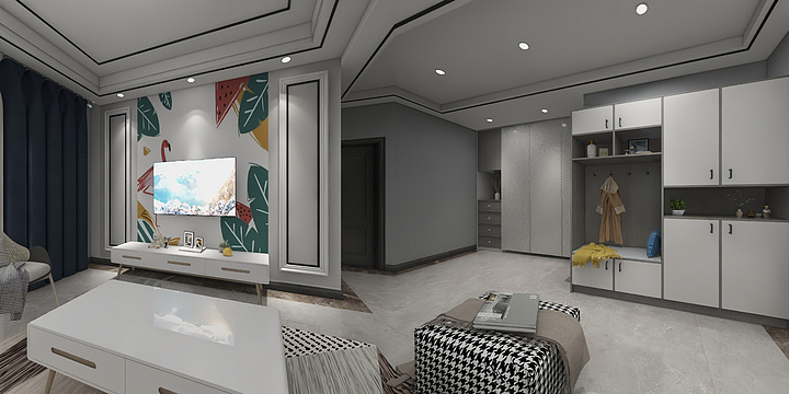 泓霖装饰xuew-秦庄新园小区-装修设计方案