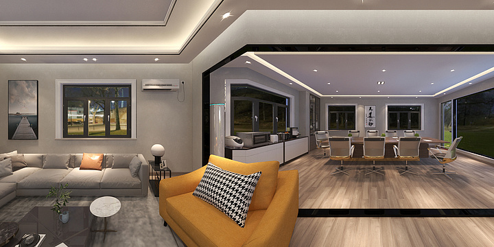 效果呈现1-办公室-装修设计方案