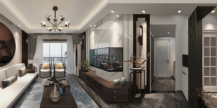 DY設計-云岭湖萧生-装修设计方案