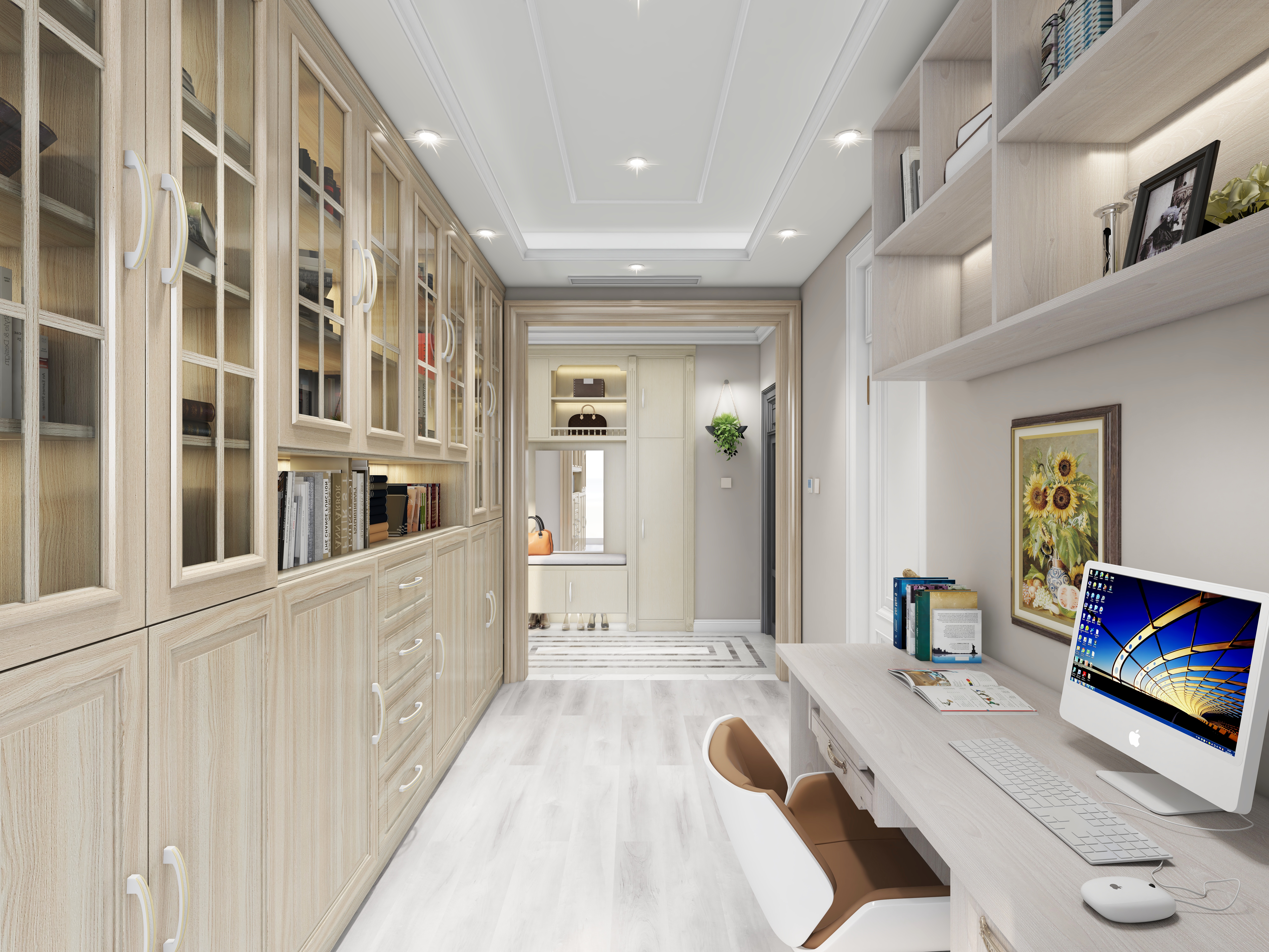 咋子阿汤哥-现代美式|140平温馨三房装修效果图