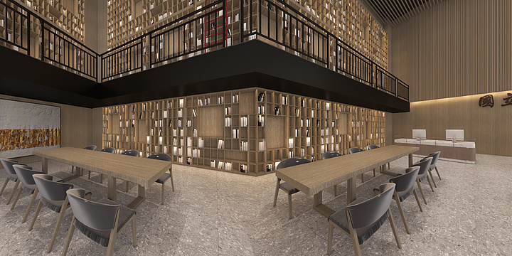 健辉a-国立中央图书馆-公装a-装修设计方案