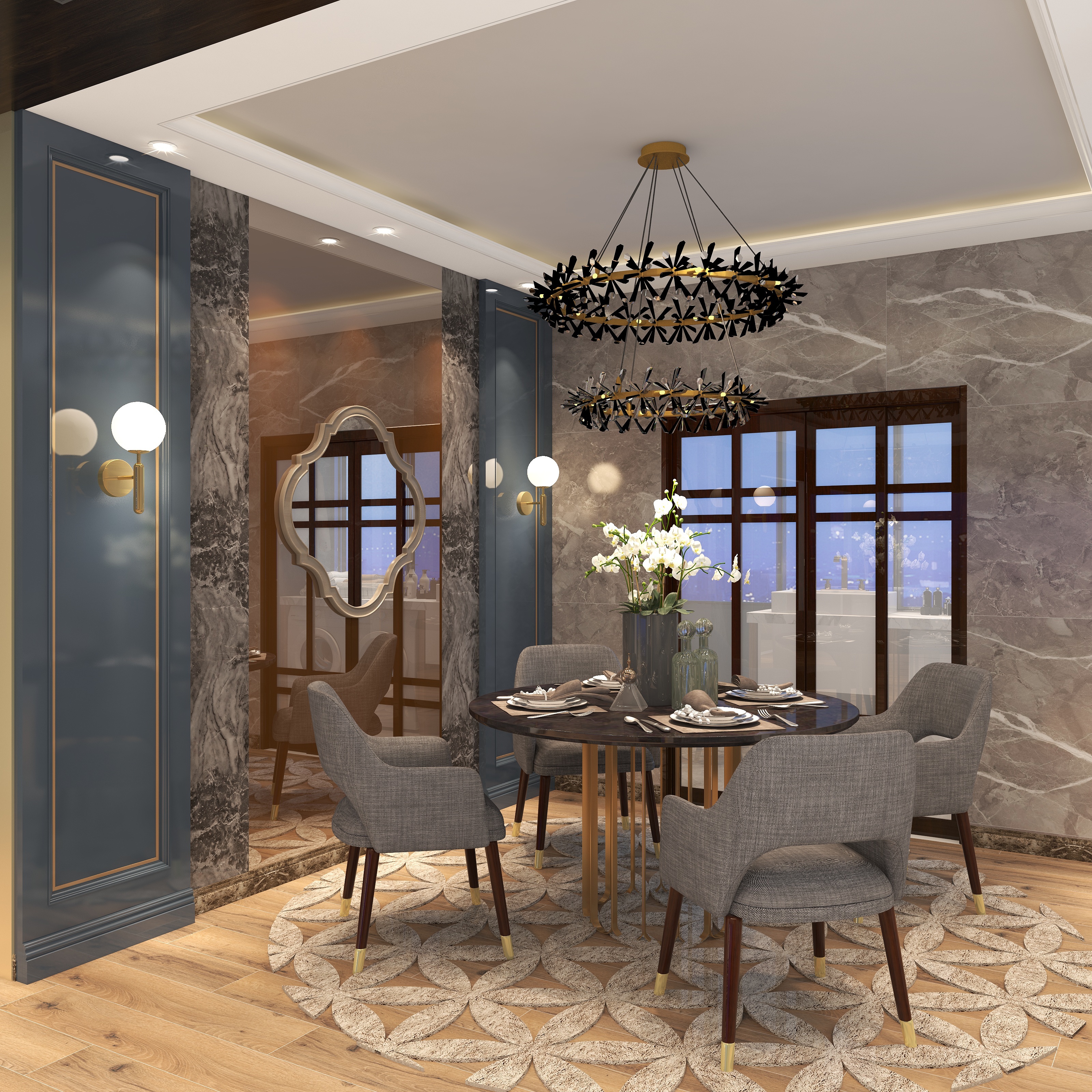 高艺峻伸-【设计狂想6】轻奢的《艺舍》装修效果图