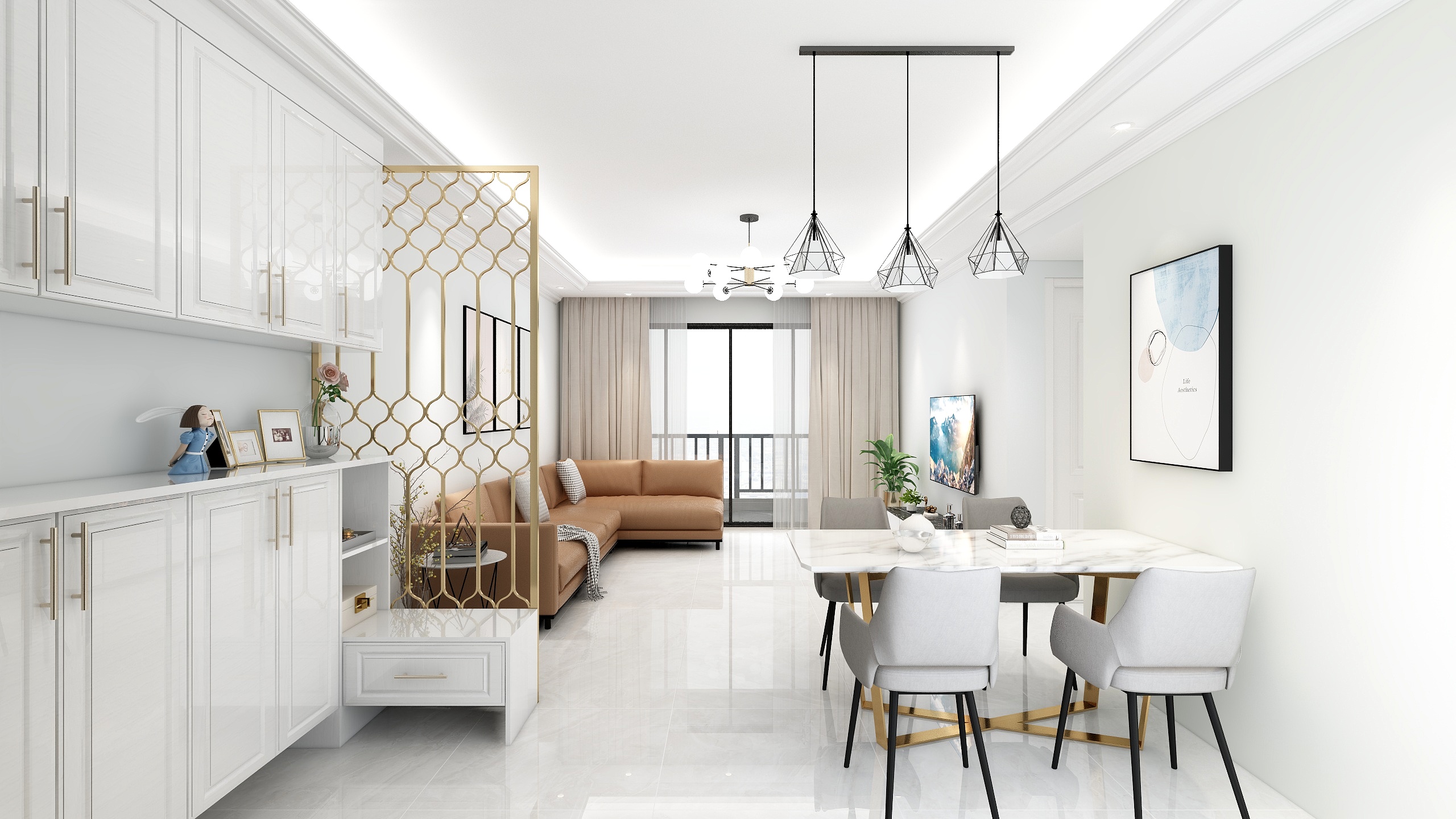 潘多拉全屋定制-威华国际11-403-装修设计方案