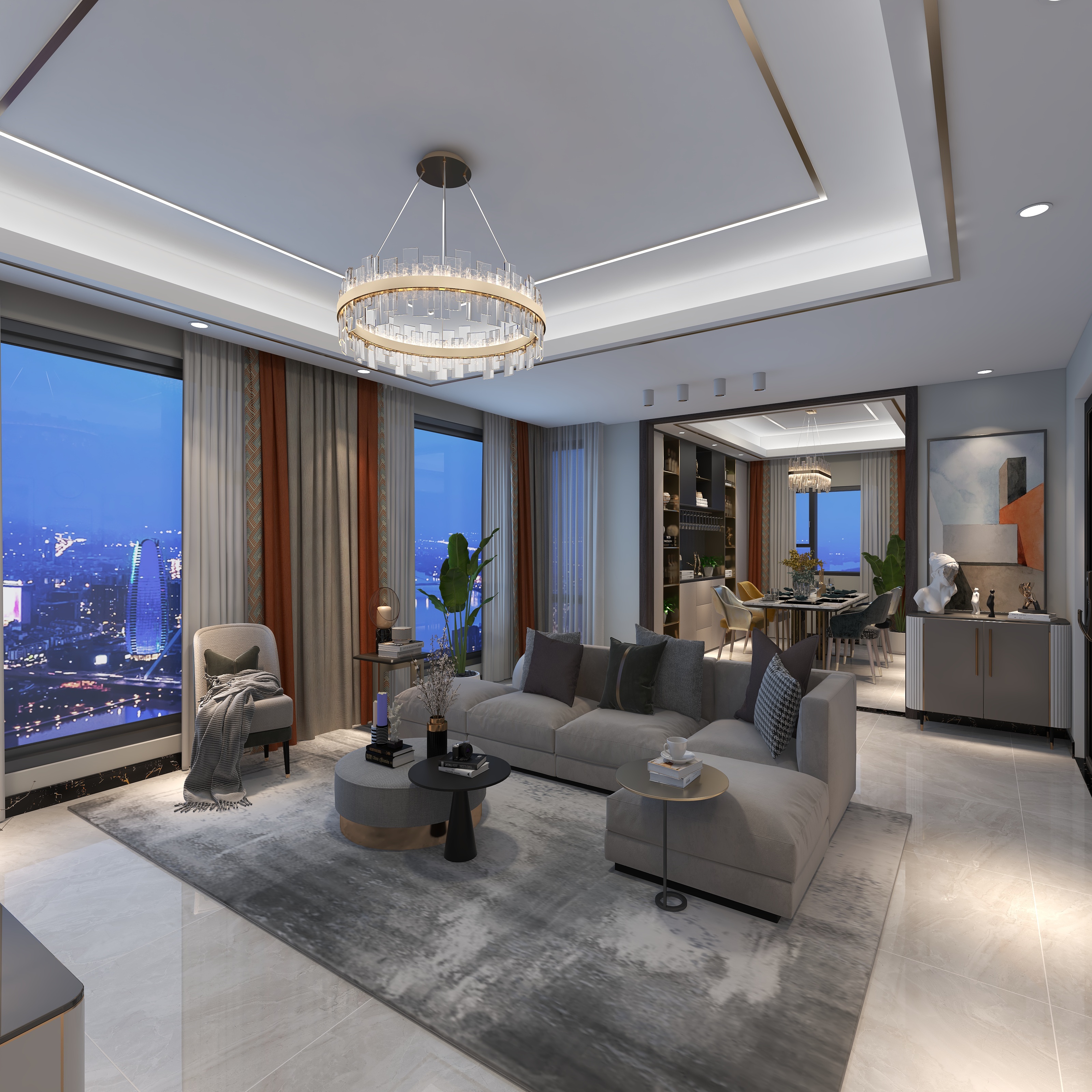 i小王同学-瑞和园89.50㎡B户型3室2厅1卫-装修设计方案