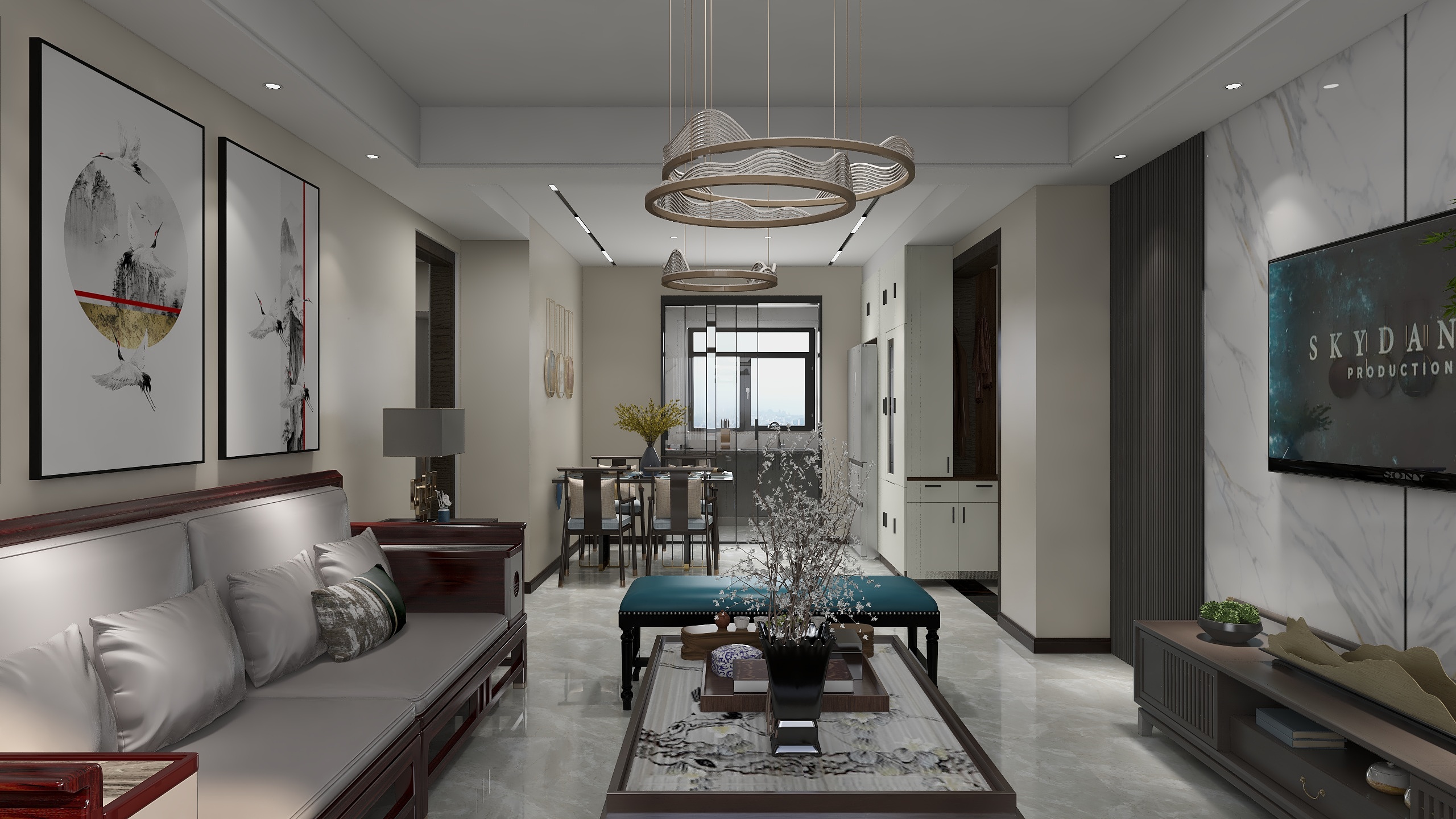 麋鹿UgIo-绿城百合装修效果图