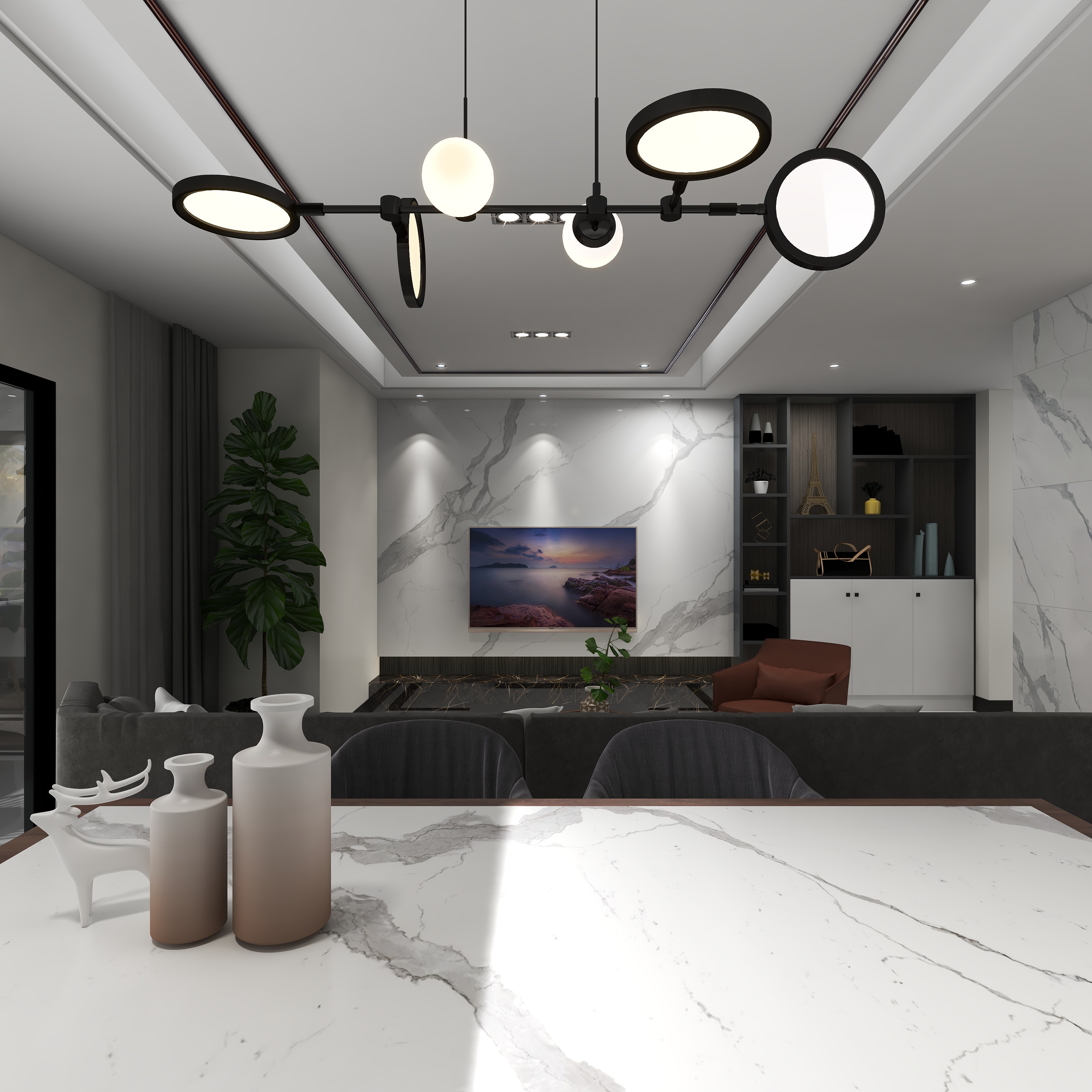 Y艺匠装饰J-阳光城.-装修设计方案