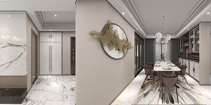 朱龙树-祥生辰东新语户型C-装修设计方案