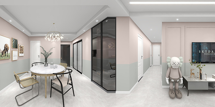 朱龙树-祥生·辰东新语户型B-装修设计方案