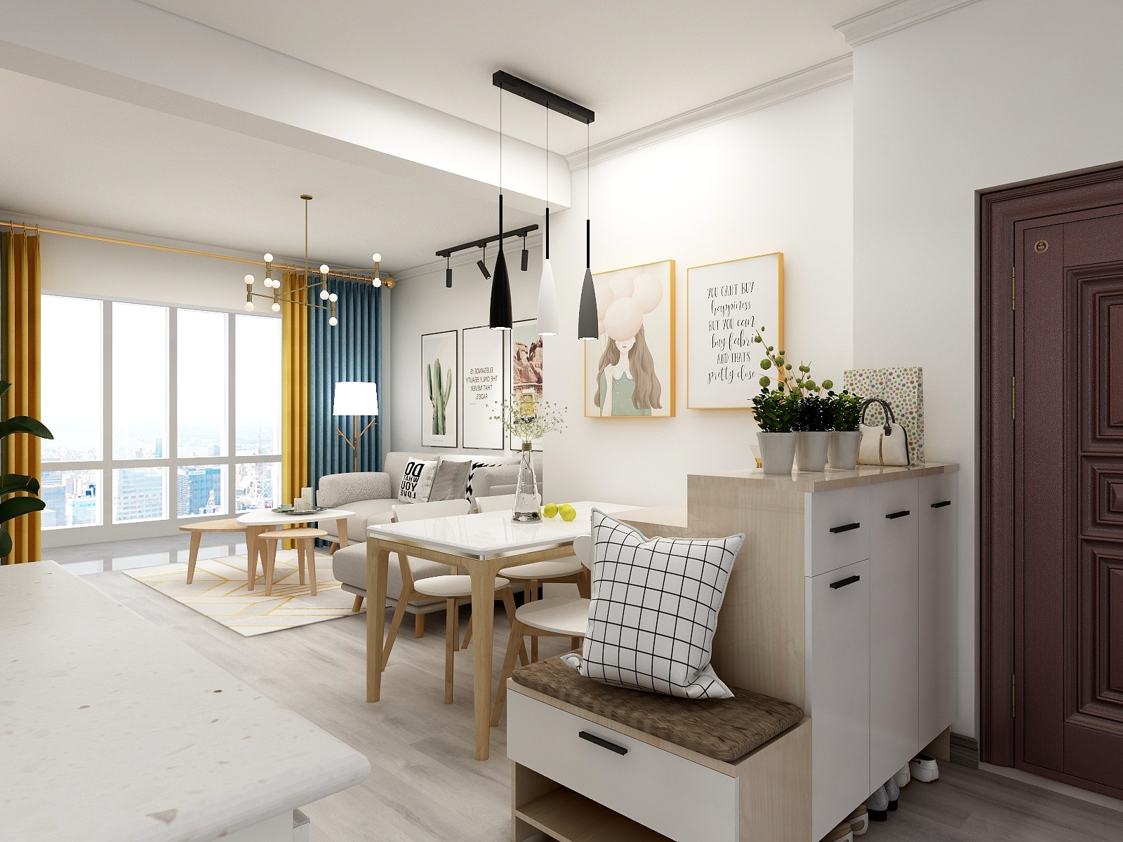 小郑设计铺-禹洲扬子嘉誉风华装修效果图