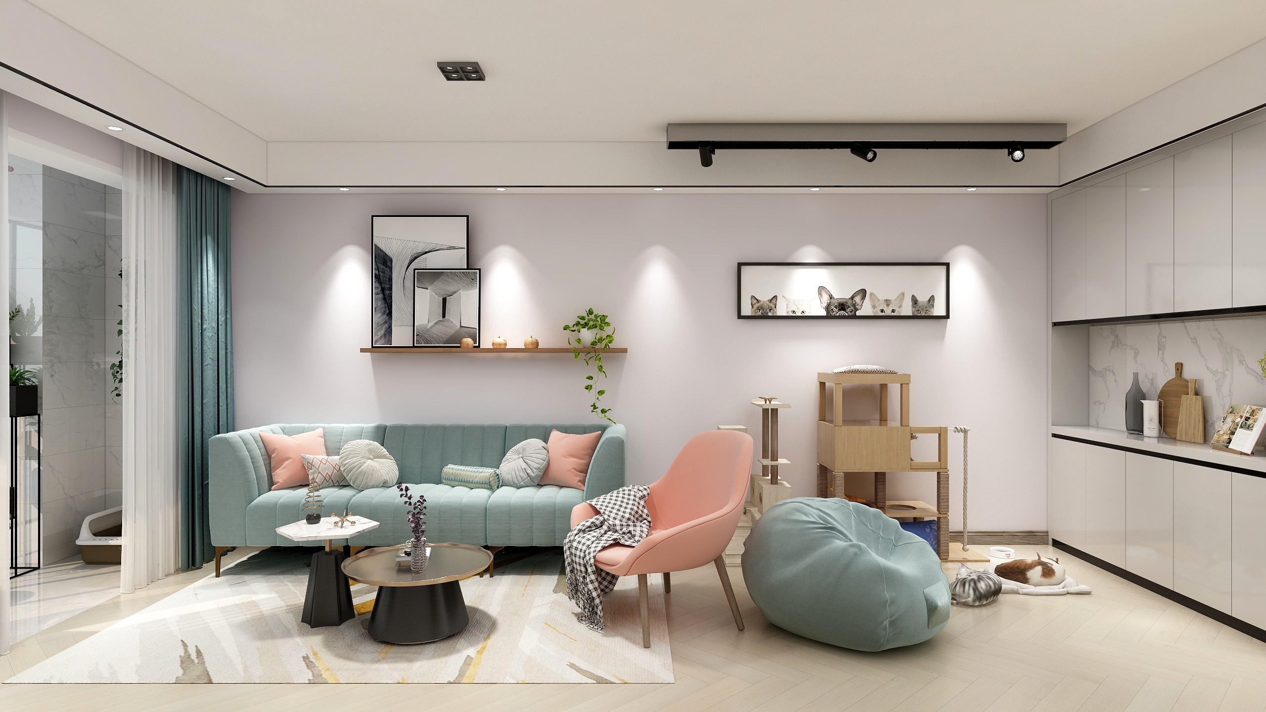 knson-82方海德公园二居装修效果图