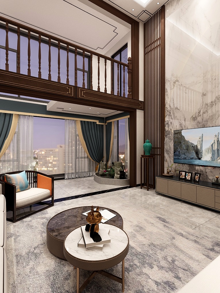 贵州展禾设计-桔园华府6-2104-装修设计方案