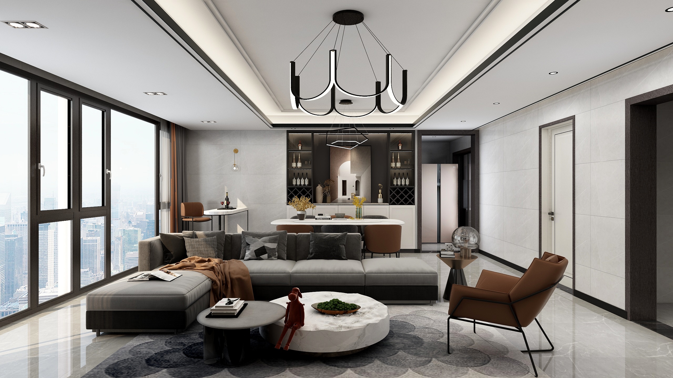 欧派高颜整家Op-江山国际8-1-25-5-装修设计方案