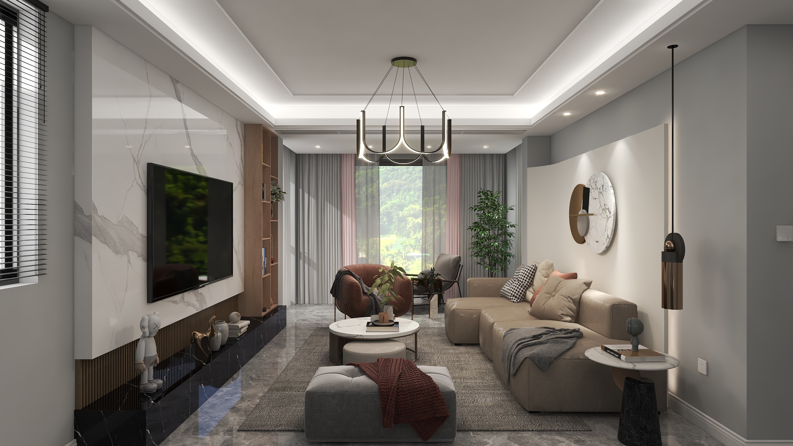 陈昆镇-福鼎铂金华城609-装修设计方案