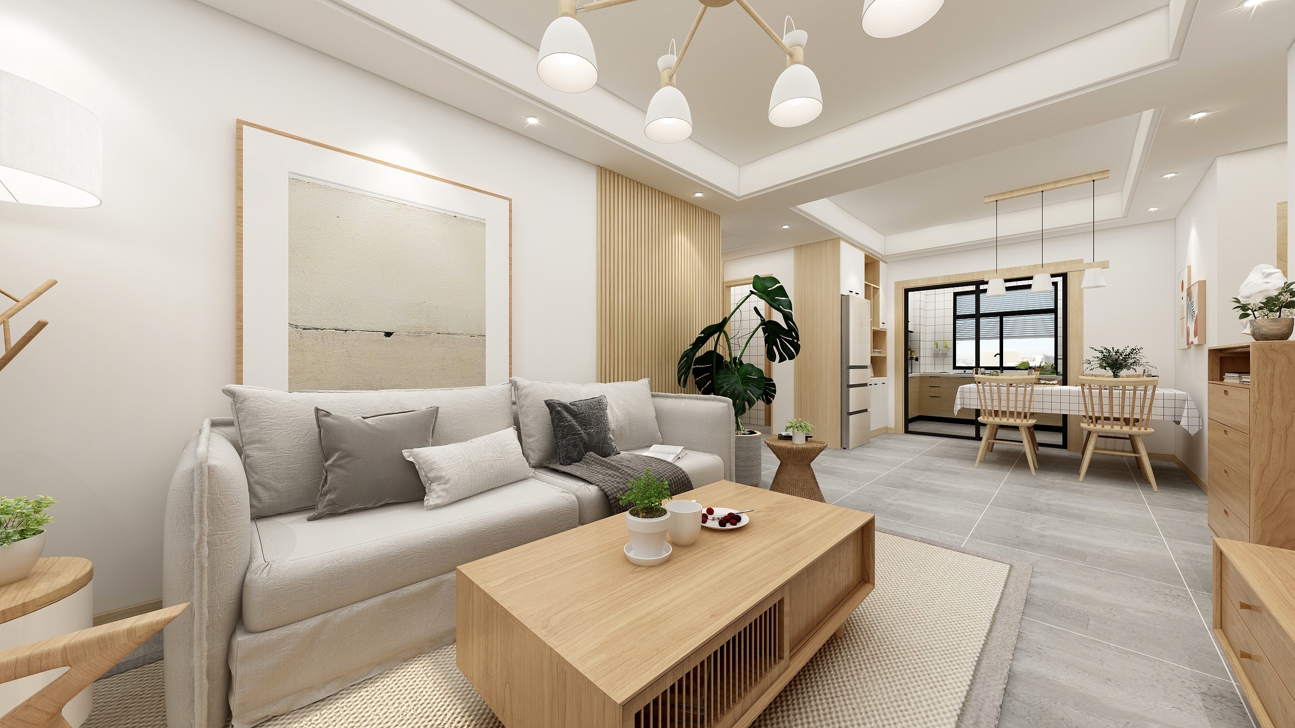 苏诚空间设计-勤丰嘉苑装修效果图