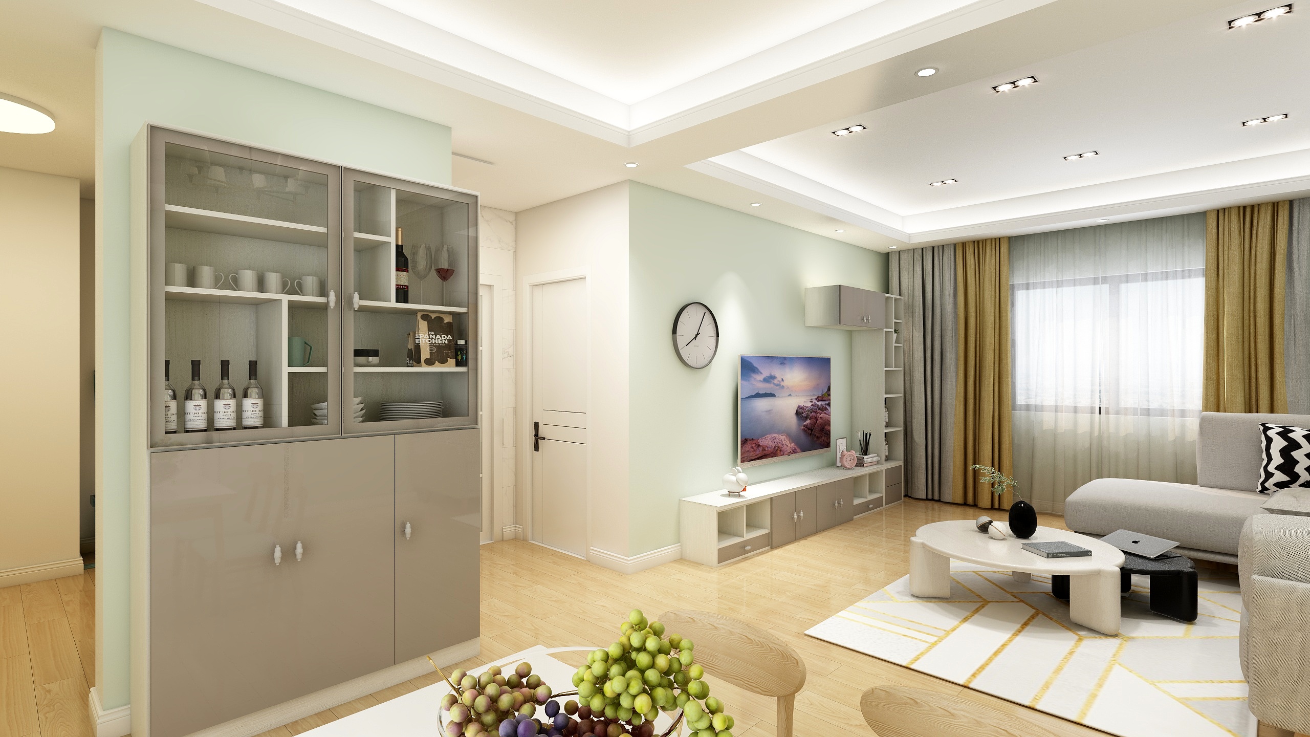 杨建旺y-恒基地产装修效果图