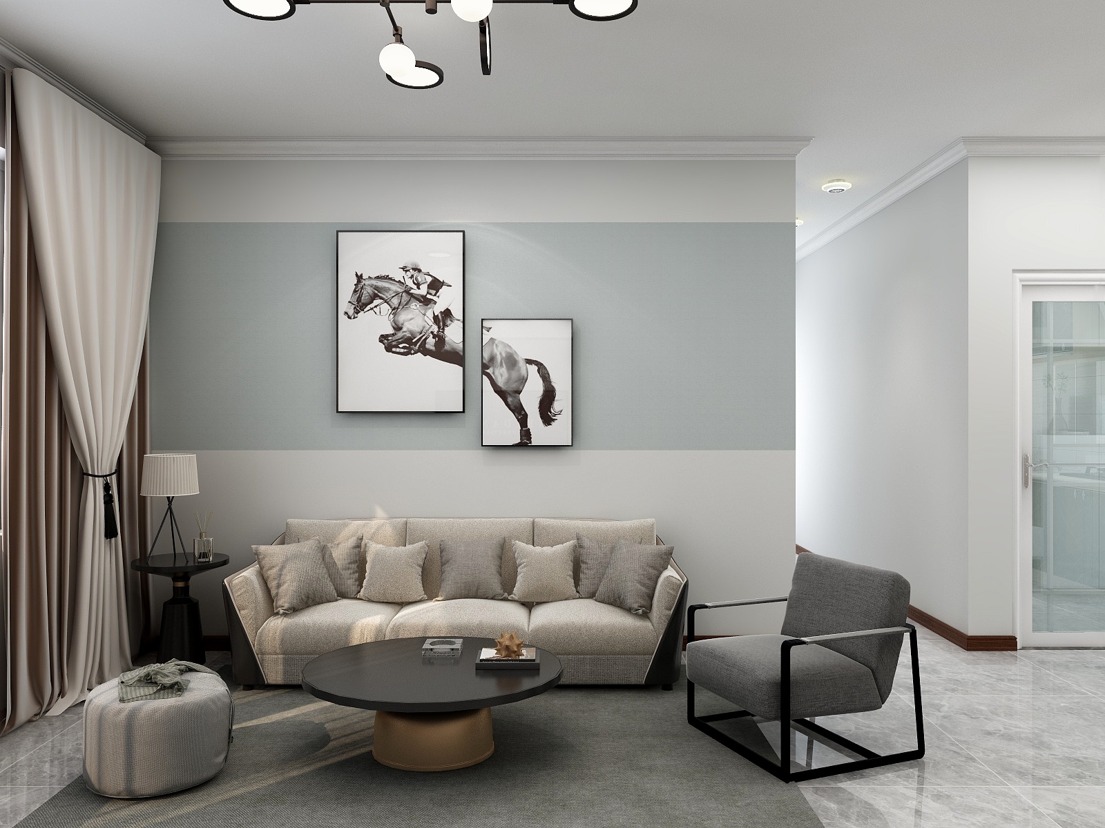 设计师v王飞-百合金山1#1单元401王飞-装修设计方案