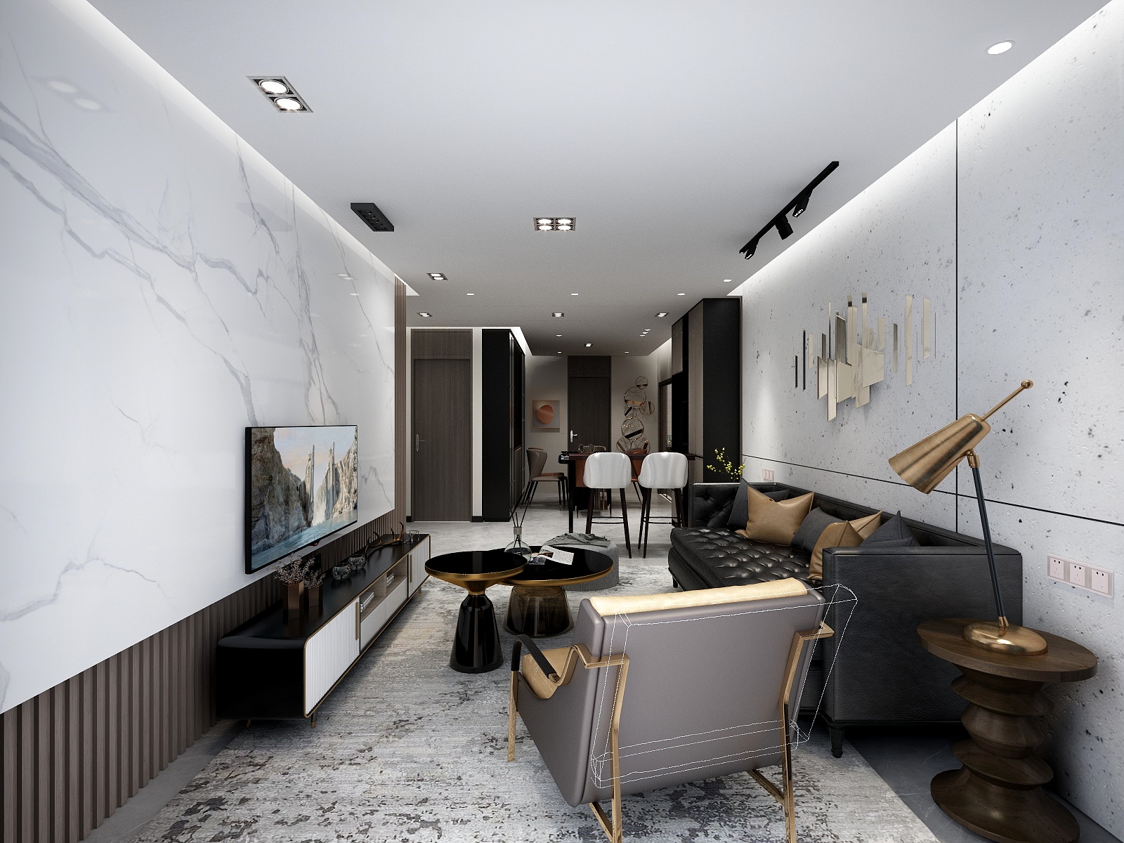 傅毅强1989-楼栋1-装修设计方案