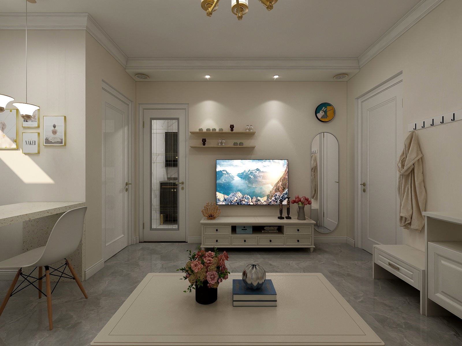 任光旭-嘉和雅苑50平米-装修设计方案