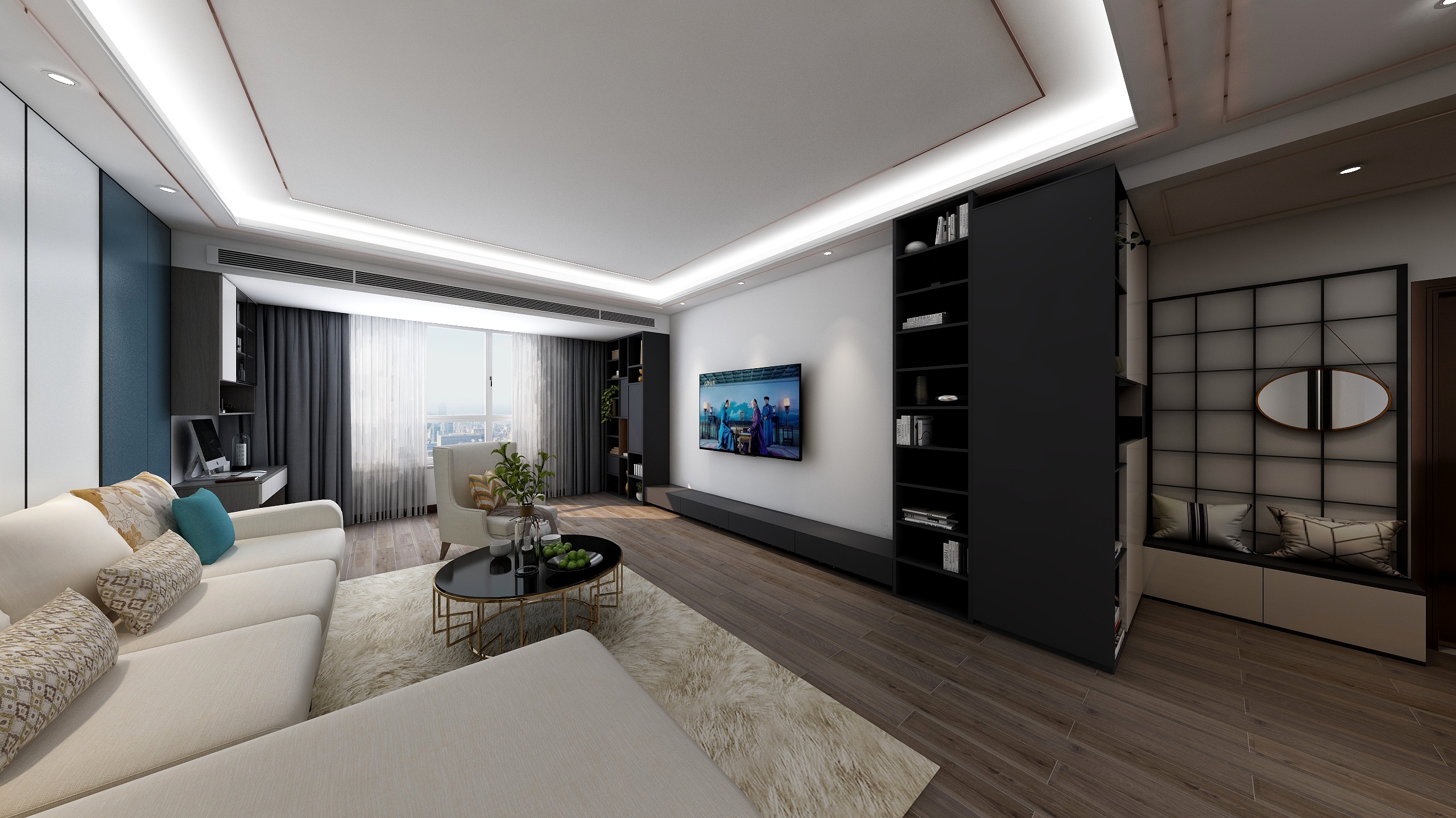 余海东-安华紫竹苑王清山-装修设计方案