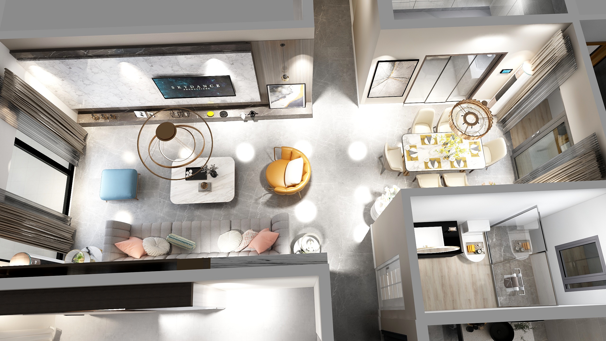 温绿松-祥源公园城2栋2单元204-装修设计方案