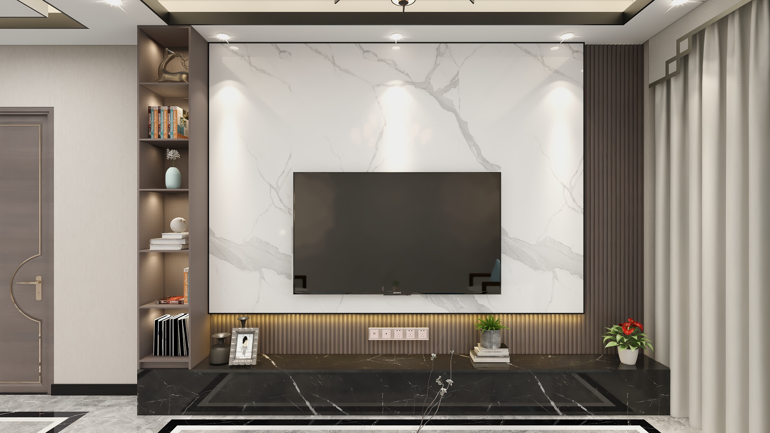 小張空间设计-滨江碧桂园翡翠江南装修效果图