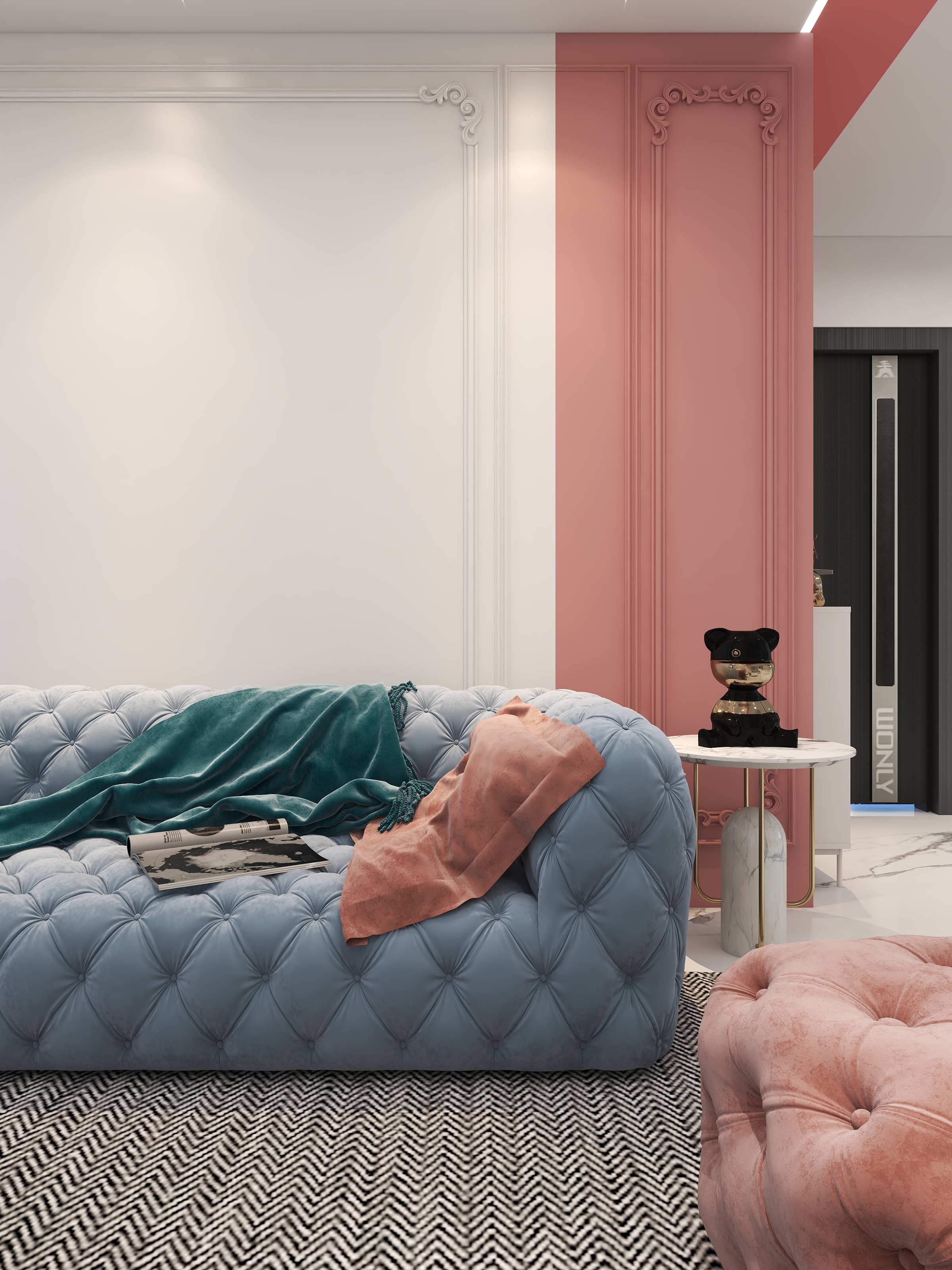 LucasJ-简欧风《有点粉嫩》-装修设计方案